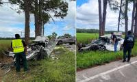 Tragedy as couple are killed in head-on crash after 29-year-old's pickup truck swerved in wrong lane