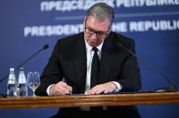Aleksandar Vučić has resigned