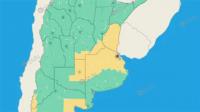 Yellow alert for severe storms in Buenos Aires, Santa Fe, Córdoba, and more regions of central-southern Argentina