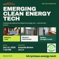 New tech, smaller footprint: what’s next in home clean energy