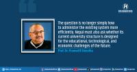 Urgent Structural Reform of Tribhuvan University