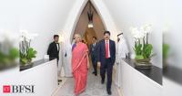 FM Sitharaman reaches Qatar to participate in Asian Infrastructure Investment Bank meet