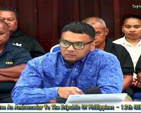 Sugiyama confirmed as Palau’s resident ambassador to Philippines after 13 years