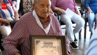 At 98, Iowa man finally receives diploma 80 years after leaving school