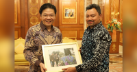 Brunei's crown prince on 5-day visit to Singapore for 12th Young Leaders' Programme