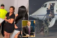 Colombian police capture wife and daughter of notorious Ecuadorian gang leader extradited to the US