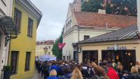 Lithuanian students retrace Holocaust history on memorial day, confront country's role in massacres