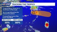 T.S. Hanna forms east of Bermuda | Tracking two tropical systems in the Atlantic