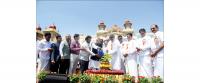 World Tourism Day: Folk arts, elephants add colour to procession