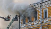 Ukraine's National Commission for UNESCO condemns damage to National Academy of Sciences building caused by Russian attack