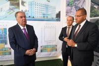 President Emomali Rahmon Reviews Agro-Logistics Center Project in Khorugh