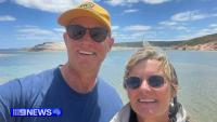 Holidaying couple’s yacht sinks after being hit by whale, sparking rescue