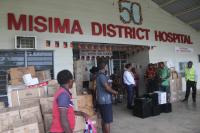 Samarai-Murua MP delivers medical supplies