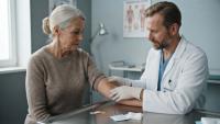 A Push-Button Blood Collection Device Left a Healthy Woman with a Gaping Arm Cut That Needed a Stitch
