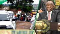 Ramaphosa vows to end mass shootings after Wedela tavern attack kills 18