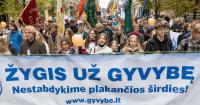 More than 1,000 join March for Life in Vilnius, Lithuania