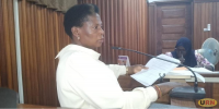 2026 POLLS PETITION DRAMA! Lwengo Woman MP Namujju Admits Giving Voters Hoes, Yellow Chairs — Fails to Name 3 Election Laws