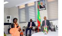 Economy Minister receives UNFPA Regional Director