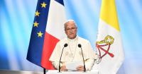 Pope calls on Europe to help combat ‘deceit and lies’ in international ties