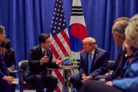 Lee Asks Trump to Help Revive North Korea Talks During New York Trip