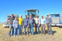 Harvesting energy rich silage in the MD of Bonnyville