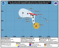 Nolo remains a Category 4 hurricane far southwest of Hawaii