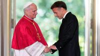 Emmanuel Macron 'rearranges his schedule' to attend Pope Leo XIV's final mass in Metz