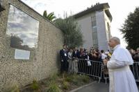 PPope Leo XIV Meets French Abuse Victims in Lourdes