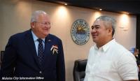 Mayor Natividad welcomes Netherlands envoy in Malolos City