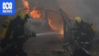 Russian drone hits Kyiv scientific centre near embassies