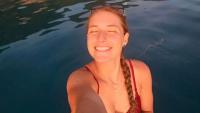 Tourist, 27, plunges 100ft to her death down waterfall after losing balance on boulder in front of horrified friend