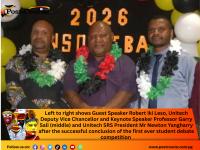 First ever combined provincial student associations debate competition held at Unitech