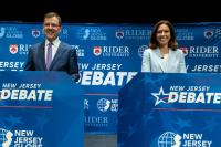 New Jersey Republican Tom Kean Jr. and Democrat Rebecca Bennett clash in debate