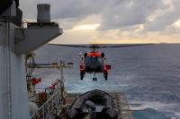 Extensive training for HMS Trent as Royal Navy joins US Coast Guard for Caribbean