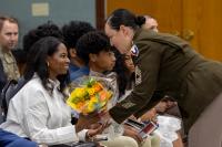 USAFMCOM passes senior enlisted responsibility to Oyardo