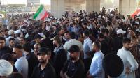 Iraqis hold nationwide rallies against suspension of Iranian flights