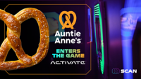 AUNTIE ANNE'S® TWISTS THE GAME: PRETZEL BRAND KICKS OFF NATIONAL PRETZEL MONTH INSIDE ACTIVATE'S FIRST LAS VEGAS LOCATION