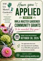 NWLA Master Gardeners Offer Grants for Community Gardening Projects