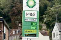 Photos show diesel at 202.9p in Lewes as war in Middle East causes fuel prices to rise