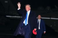Trump announcing a new Iowa steel plant that the White House says will be the nation’s biggest