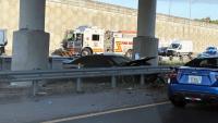 Crash blocks 2 left lanes on southbound I-95 at Exit 50 in Palm Beach County