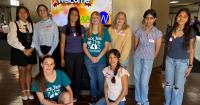 Local eighth graders bring girl power to science, technology, engineering and mathematics