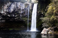 Tourist in 50s Dies After 2-Meter Fall While Taking Photos at Jeju Waterfall