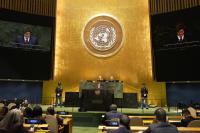 Argentina’s Milei dials up Falklands/Malvinas dispute in UN speech