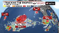 Pacific storms roar as Atlantic eyes a new area to watch