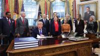 Trump announces new Iowa steel plant that the White House says will be the nation's biggest