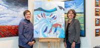 Lisa and Lori Lubbesmeyer Named Old Mill District 2026 Winter Art Series Artists
