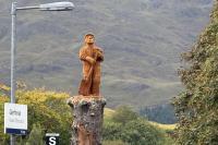 Lithuanian sculptor stumps up lasting legacy to Mallaig line navvies
