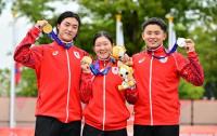 Japan's Nakai, Hatakeyama Win BMX Racing Gold at Asian Games