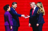 Beijing plays for time, Washington to the gallery